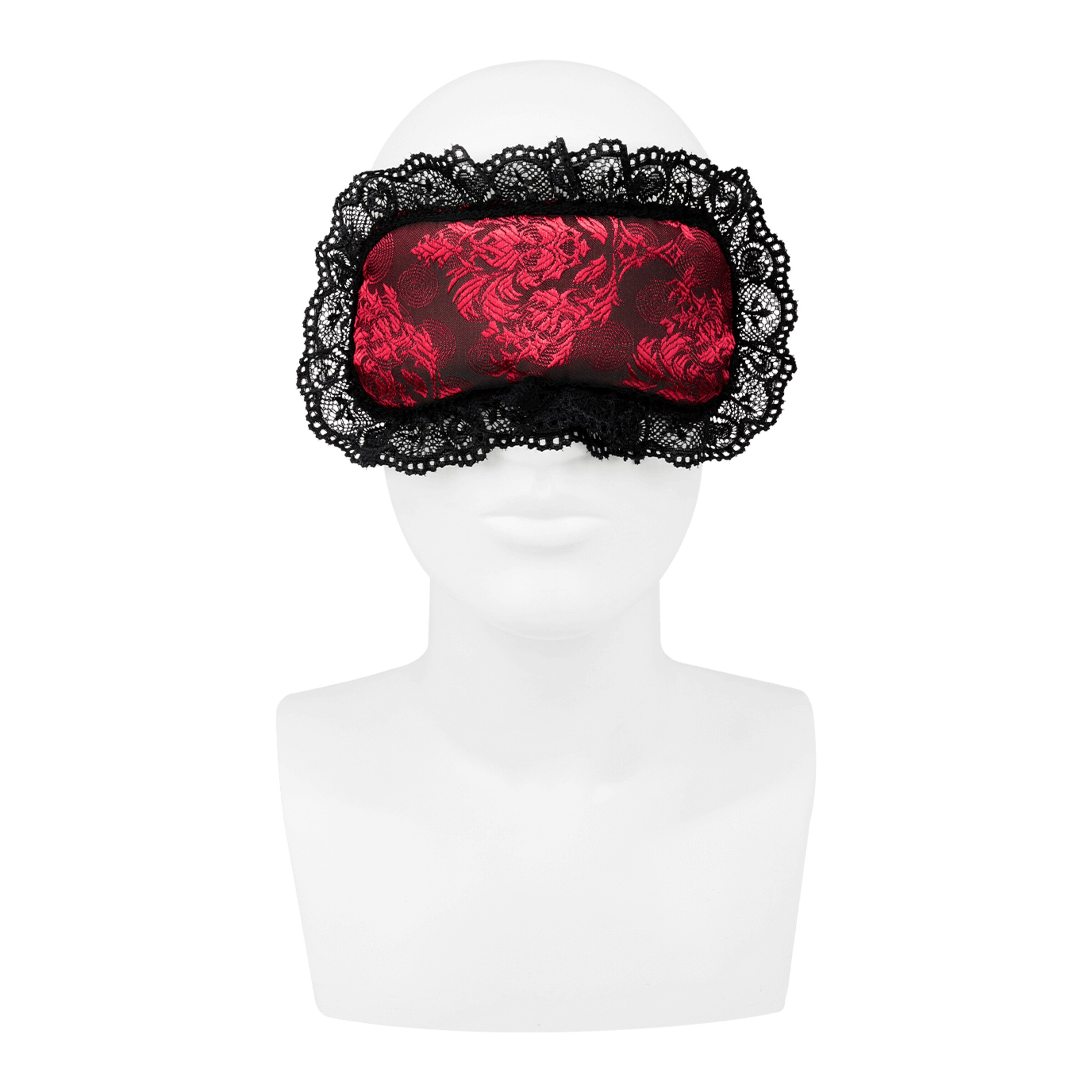 gepolsterde-oogmasker-met-ruches-Rood-Zwart-4