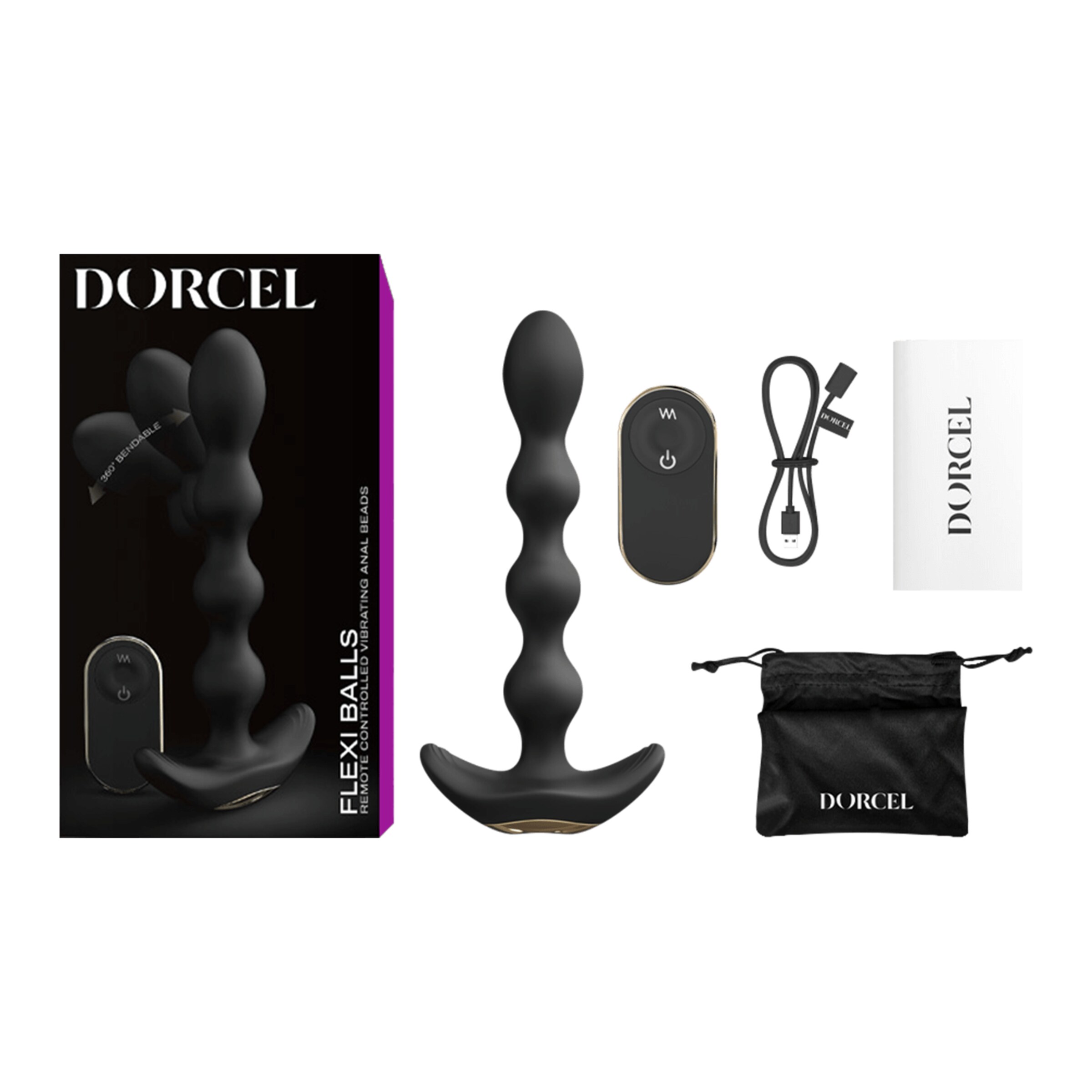 flexi-balls-18-2-cm-Goud-Zwart-4