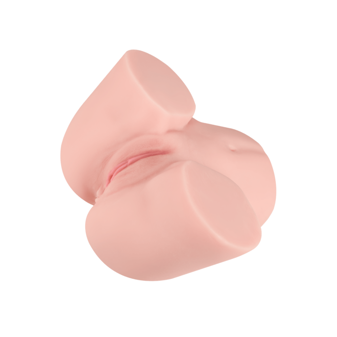 natuurlijk-ogende-masturbator-met-2-openingen-24-5-cm-Natuurlijk licht-1