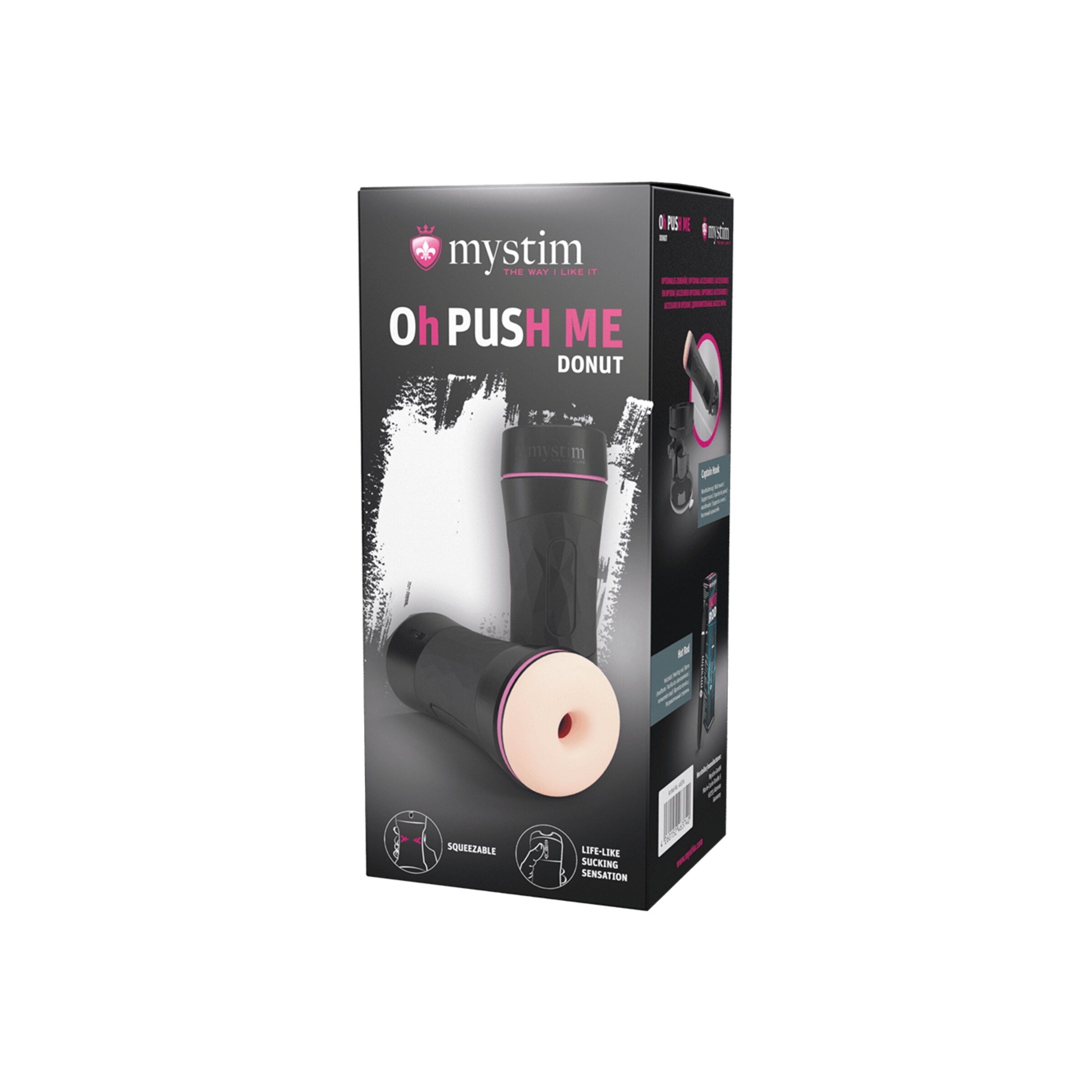 oh-push-me---donut-21-5-cm-Natur-hell-Schwarz-4