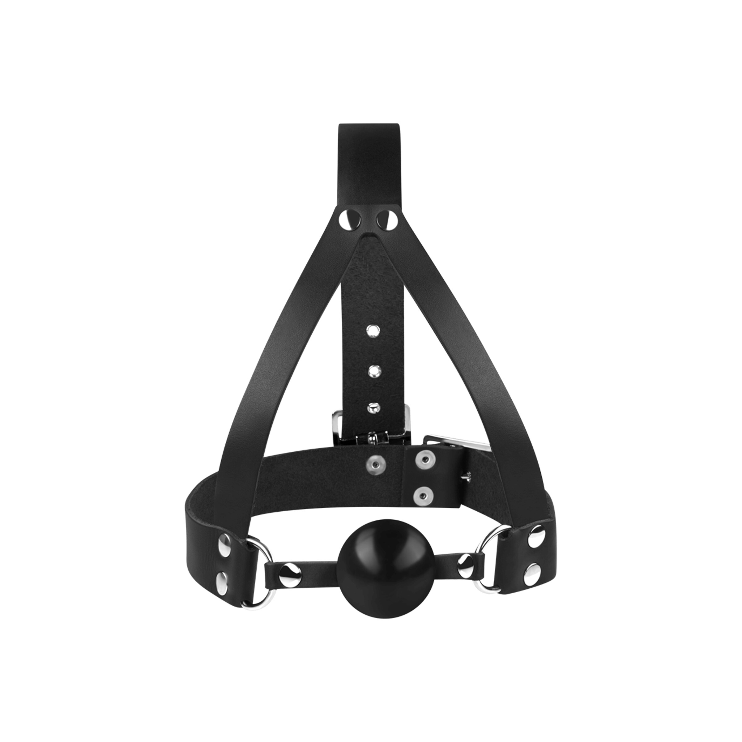 bâillon-avec-harnais-Noir-4