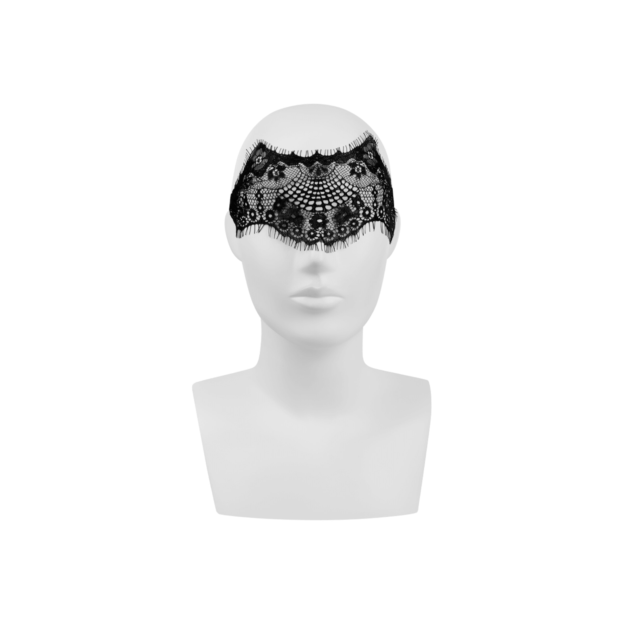 ensemble-de-bondage-en-dentelle-délicate-Noir-4