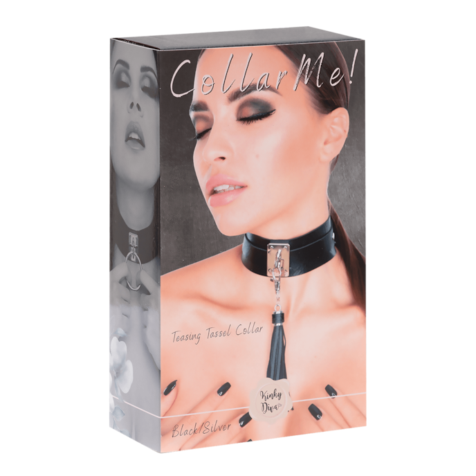 teasing-tassel-collar-Zilver-Zwart-2