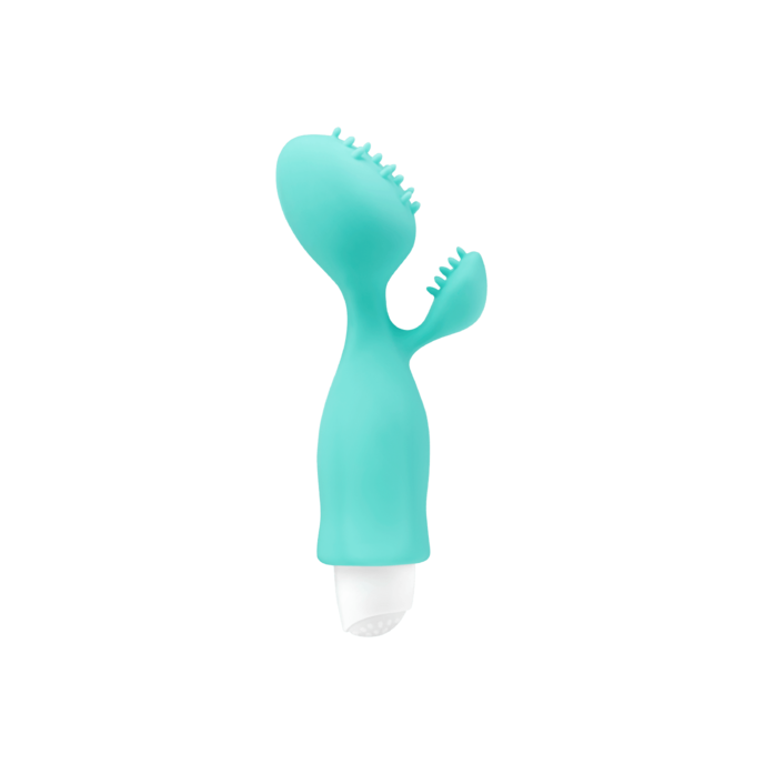 noppenvibrator-aus-silikon-12-cm-Türkis-Weiß-3