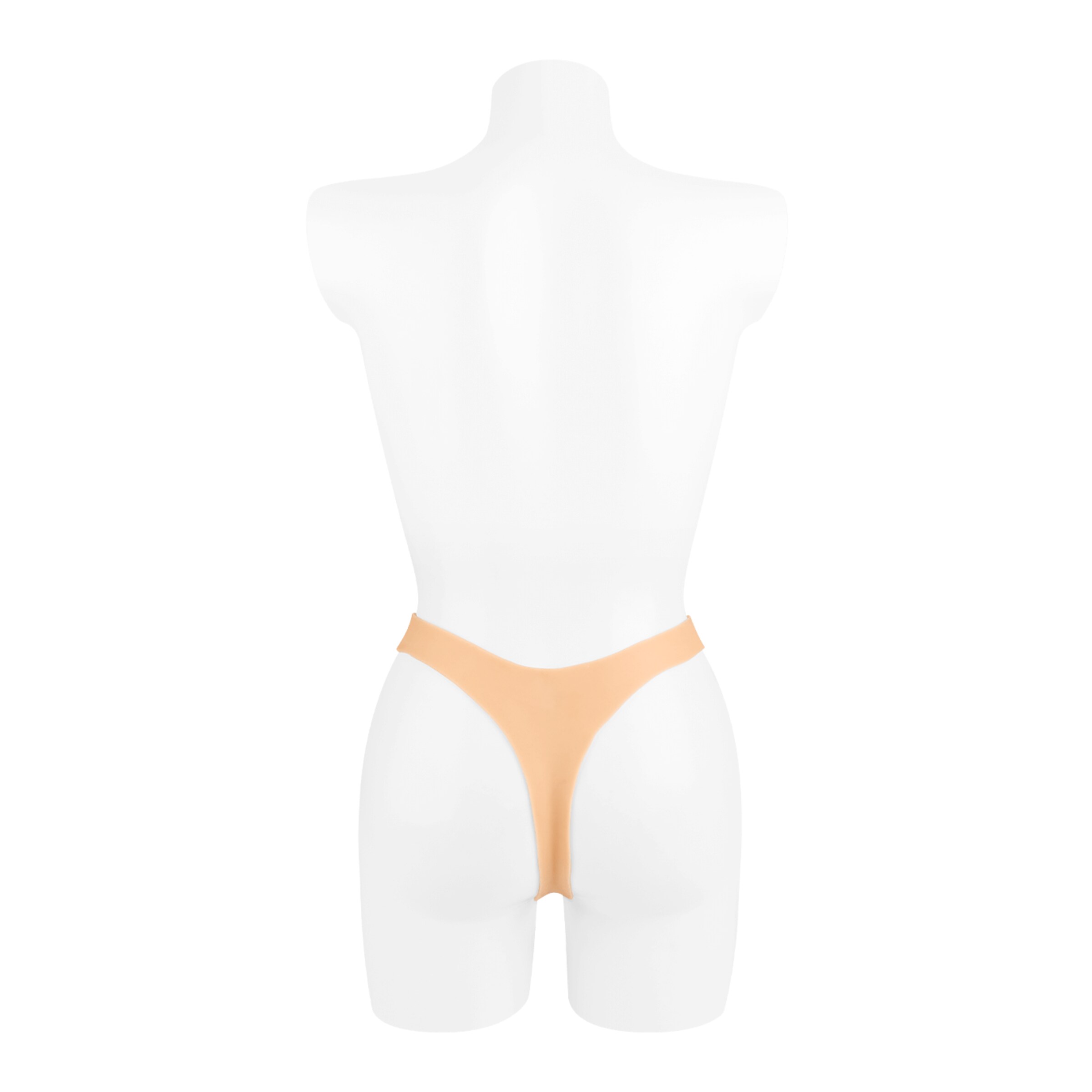 Penis-String aus Silikon natur-hell S-L  online kaufen