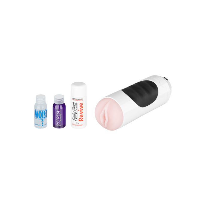 pussy-stroker-23-cm-Natur-hell-Schwarz-Weiß-7