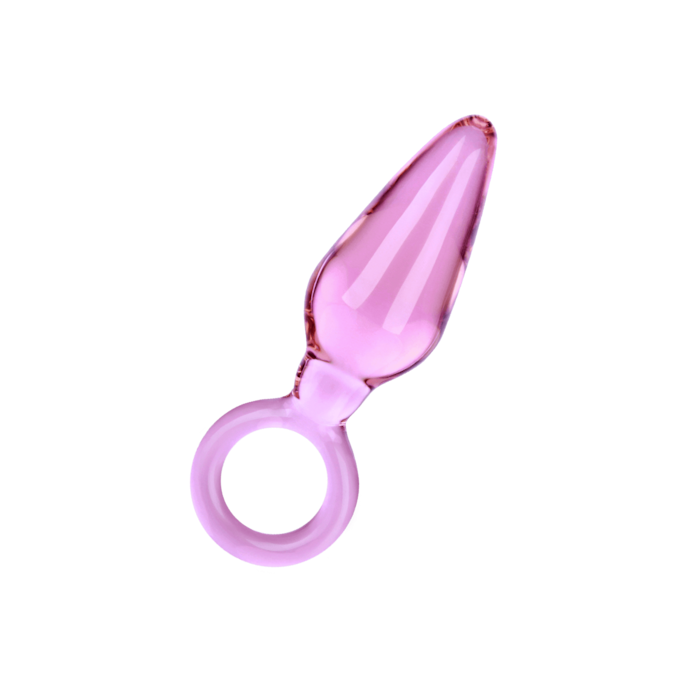 conische-anale-dildo-met-handvat-13-cm-Roze-1