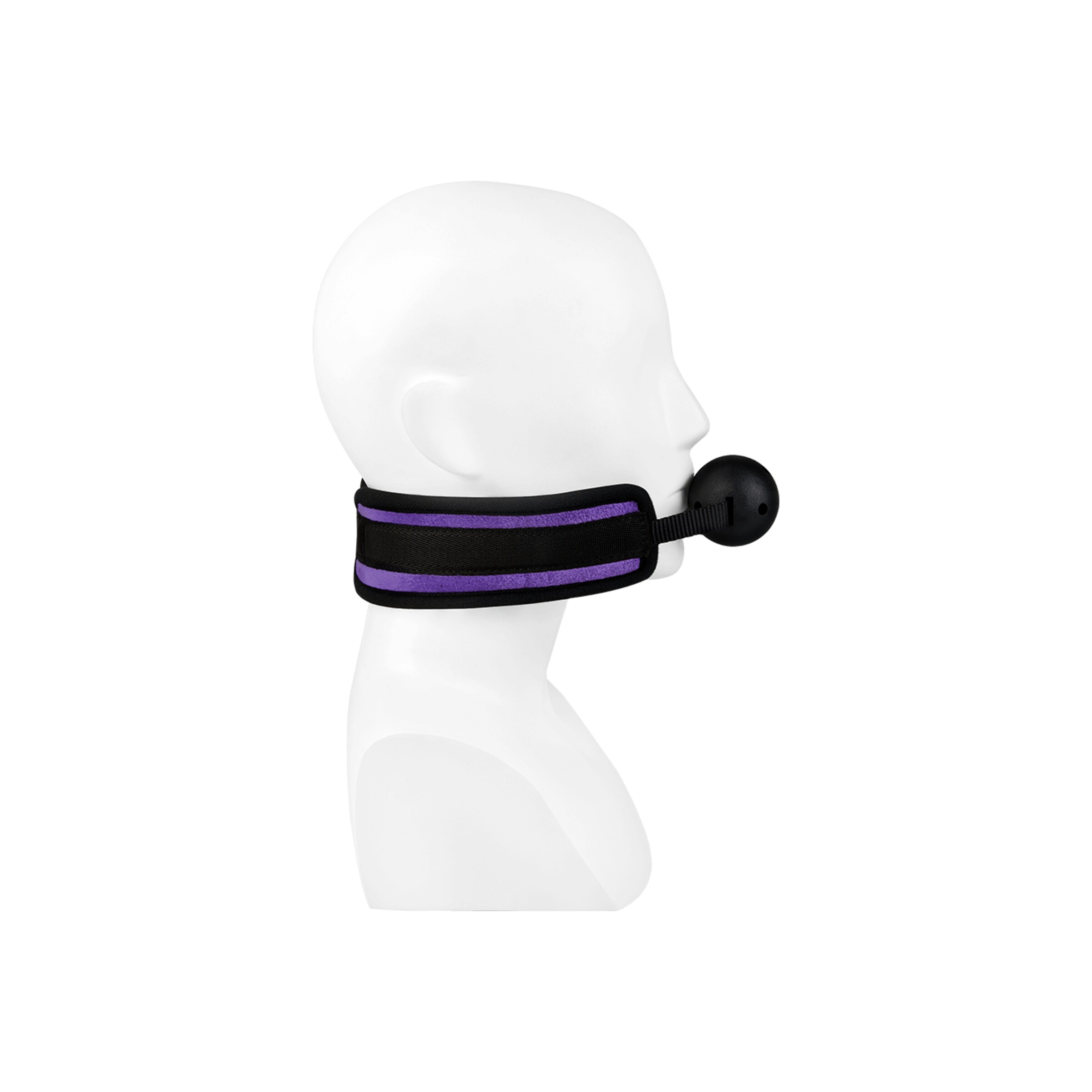 bâillon-perforé-Noir-Violet-5