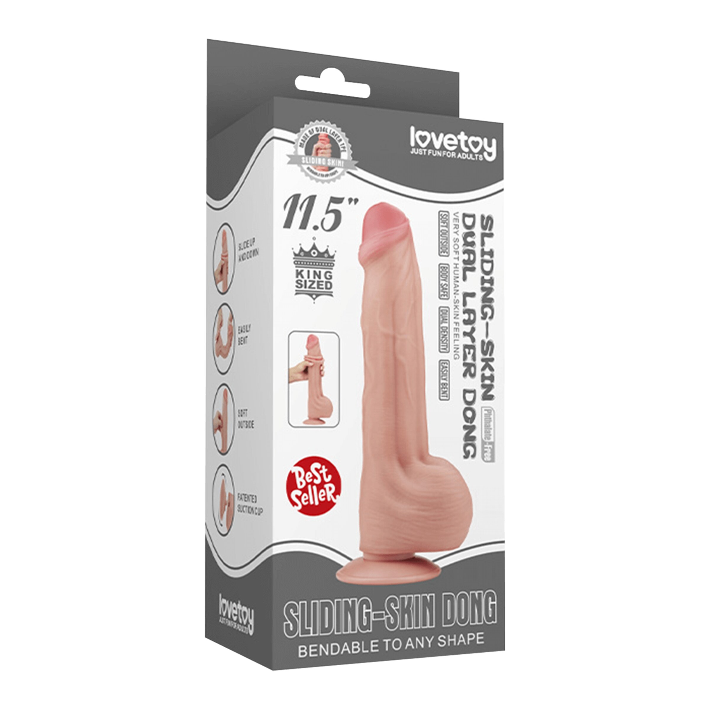 sliding-skin-dildo-29-cm-Naturel clair-5