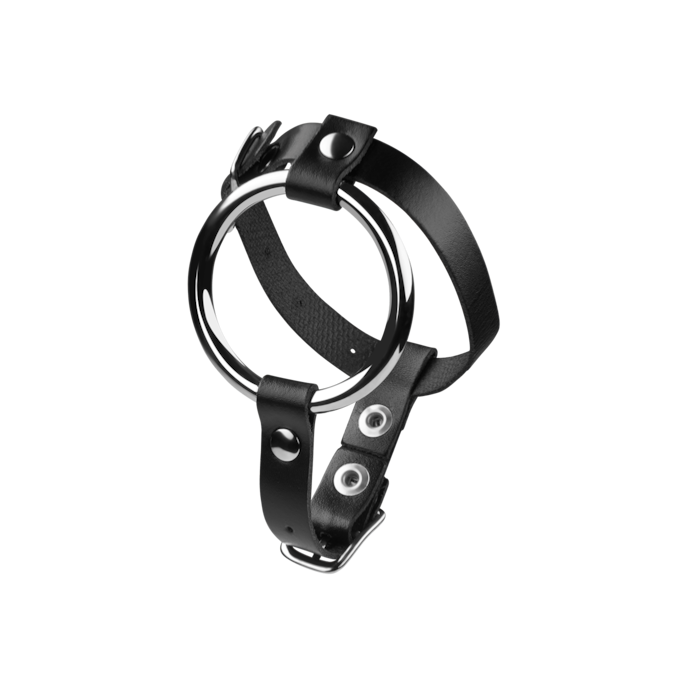 sangle-pour-pénis-et-testicules-avec-anneau-4-cm-Argent-Noir-4