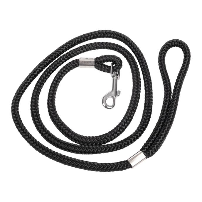 laisse-douce-avec-mousqueton-Noir-1