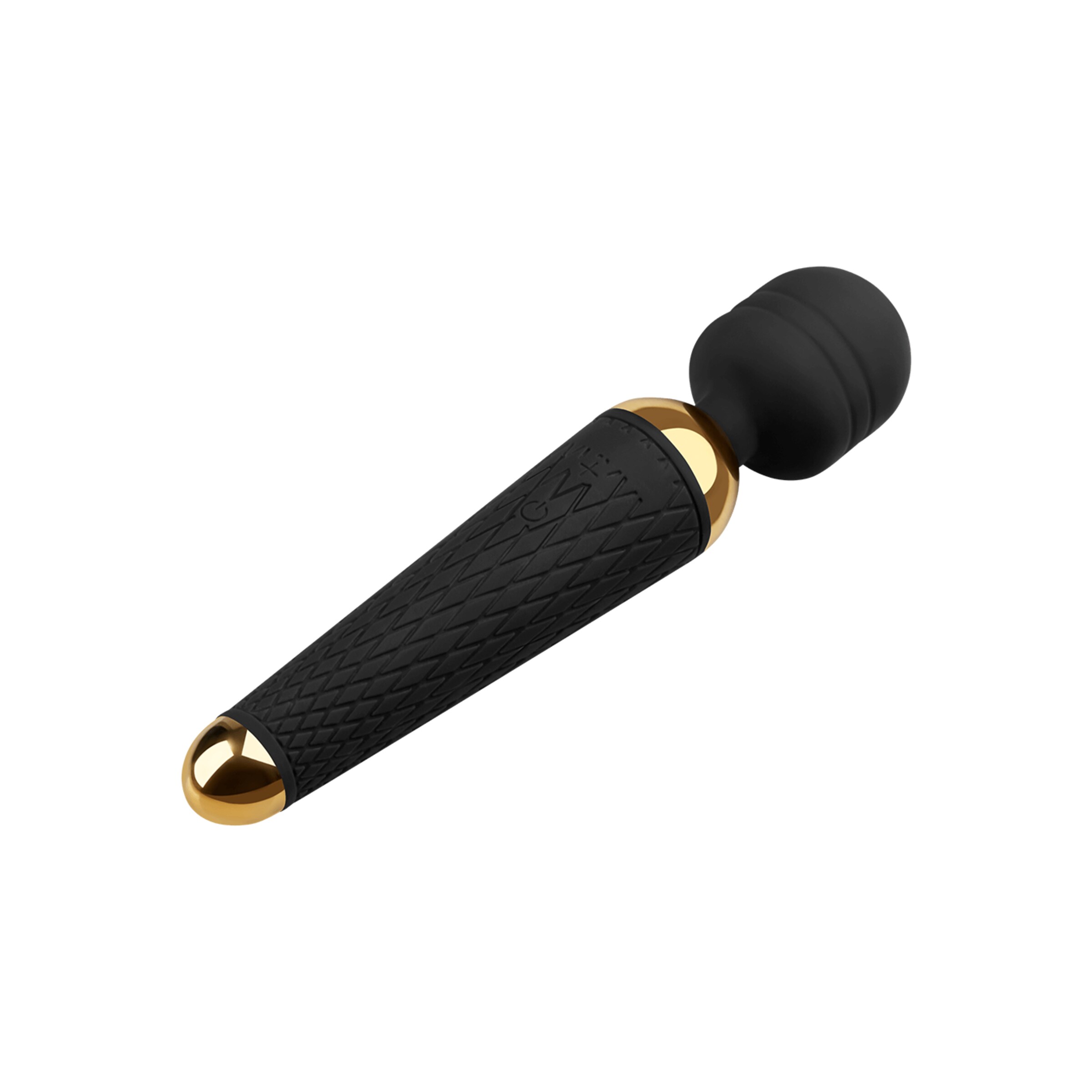 masseur-en-silicone-rechargeable-19-5-cm-Noir-Or-5