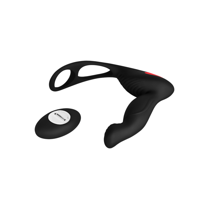 prostaatstimulator-met-cockring-16-5-cm-Rot-Schwarz-7