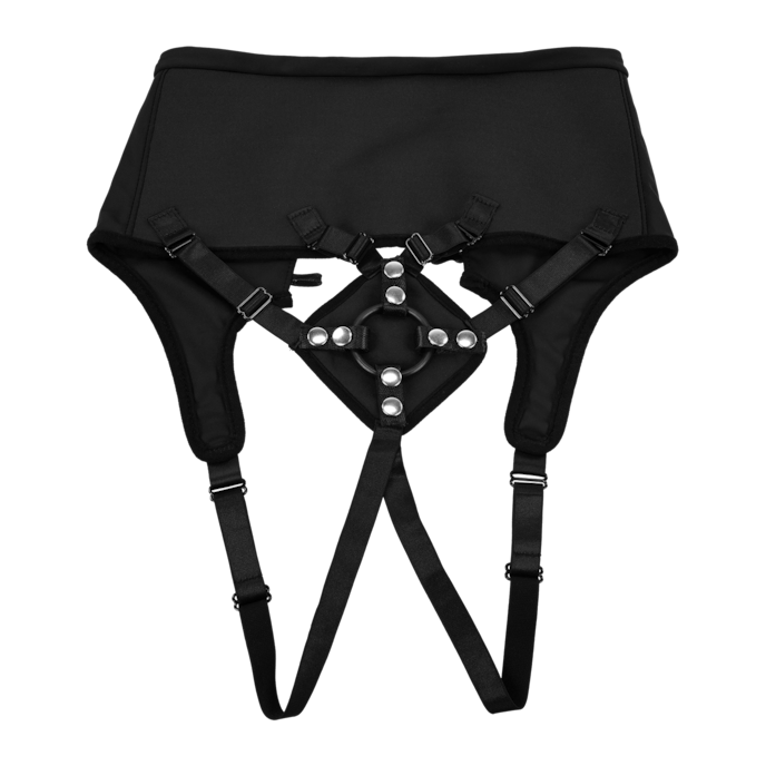 high-waisted-corset-strap-on-Zwart-5