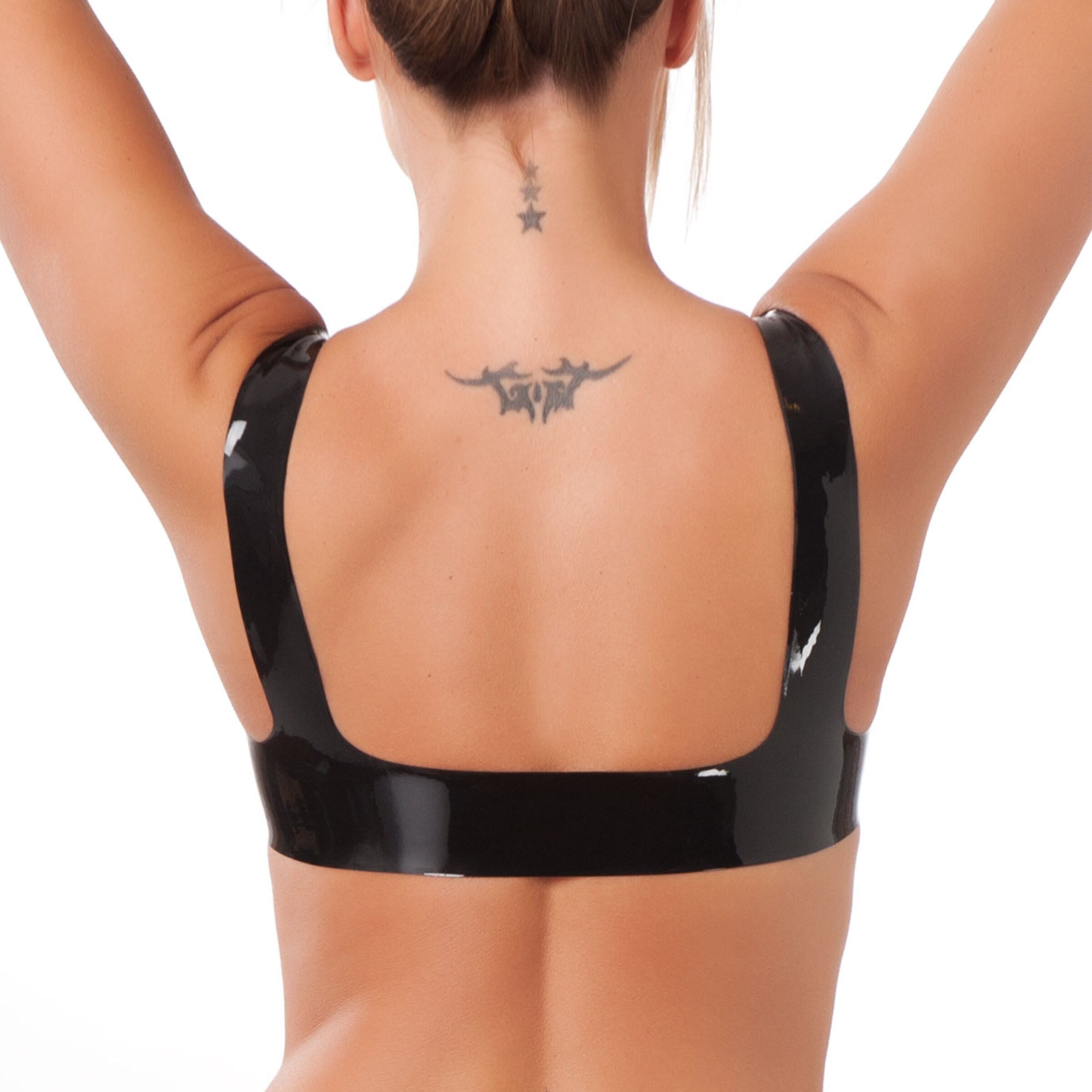 borstvrije-latex-hy]bustier-Zwart-2