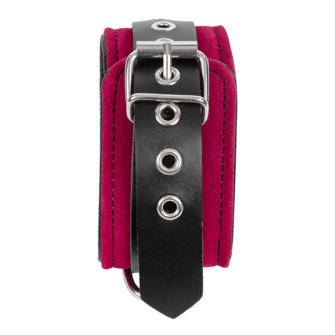 menottes-pour-chevilles-en-cuir-avec-mousquetons-Noir-Violet-3