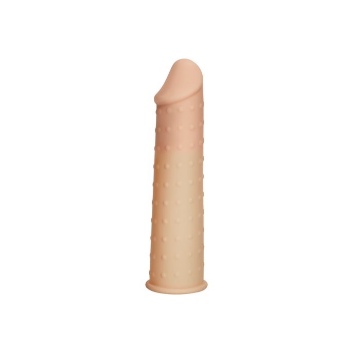 Penisverlngerung mit Noppen aus Silikon, 16 cm natur-hell online kaufen Penisverlngerung mit Noppen aus Silikon, 16 cm natur-hell online kaufen