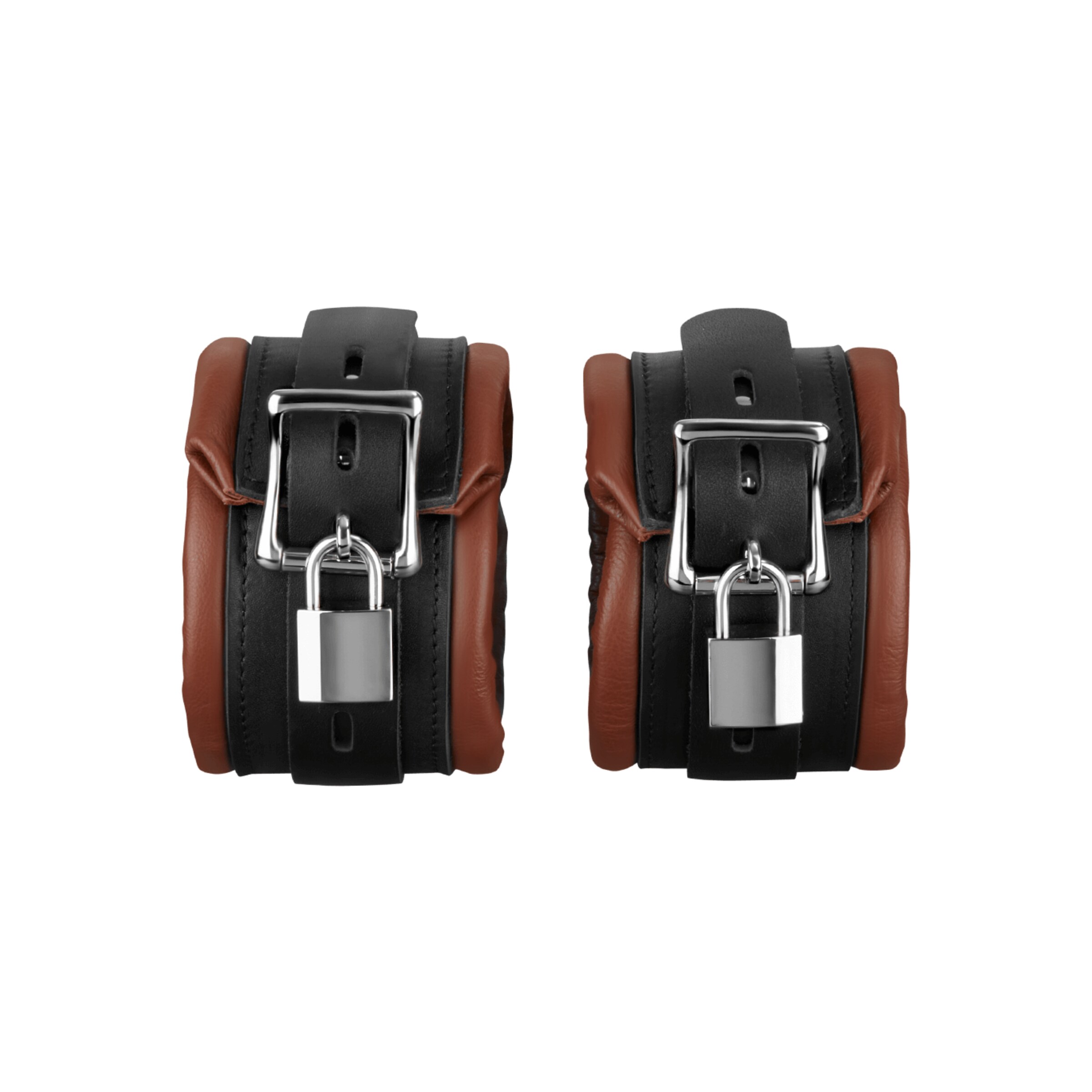 afsluitbare-gewatteerde-voetboeien-Bruin-Zwart-4