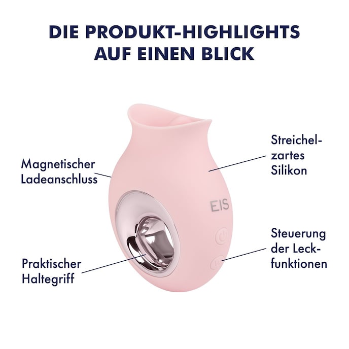 Auflegevibrator Zungenvibrator aus Silikon, 9,4 cm rosa online bestellen Auflegevibrator Zungenvibrator aus Silikon, 9,4 cm rosa online bestellen