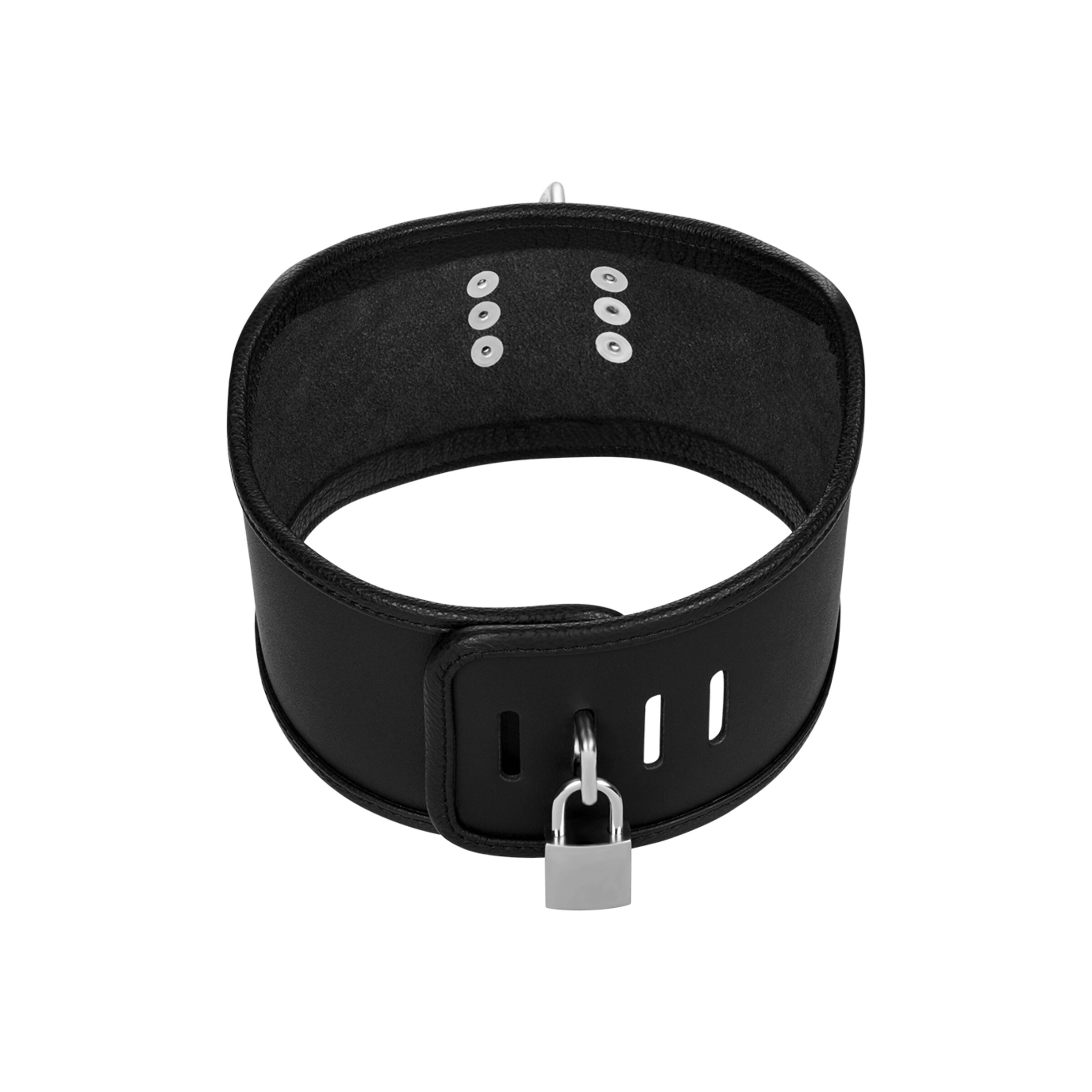 collier-rembourré-avec-anneau-en-[nbhy]d-Noir-5