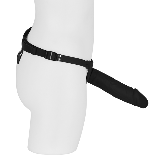 séduisant-strap-on-avec-gode-20-cm-Naturel foncé-Noir-2
