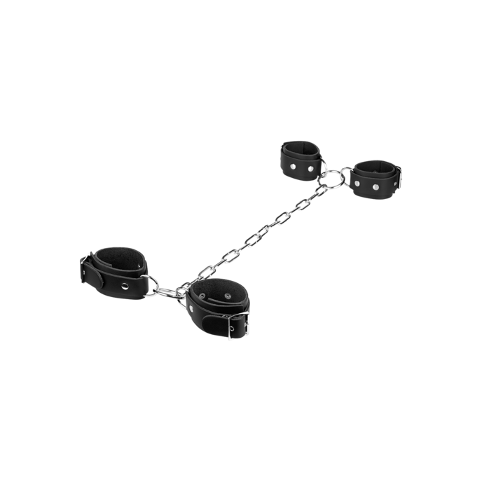 combinaison-dentraves-avec-chaîne-Argent-Noir-2