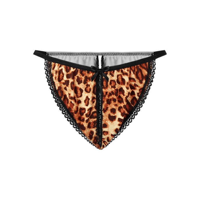 open-kanten-slip-met-strikjes-Luipaard-1