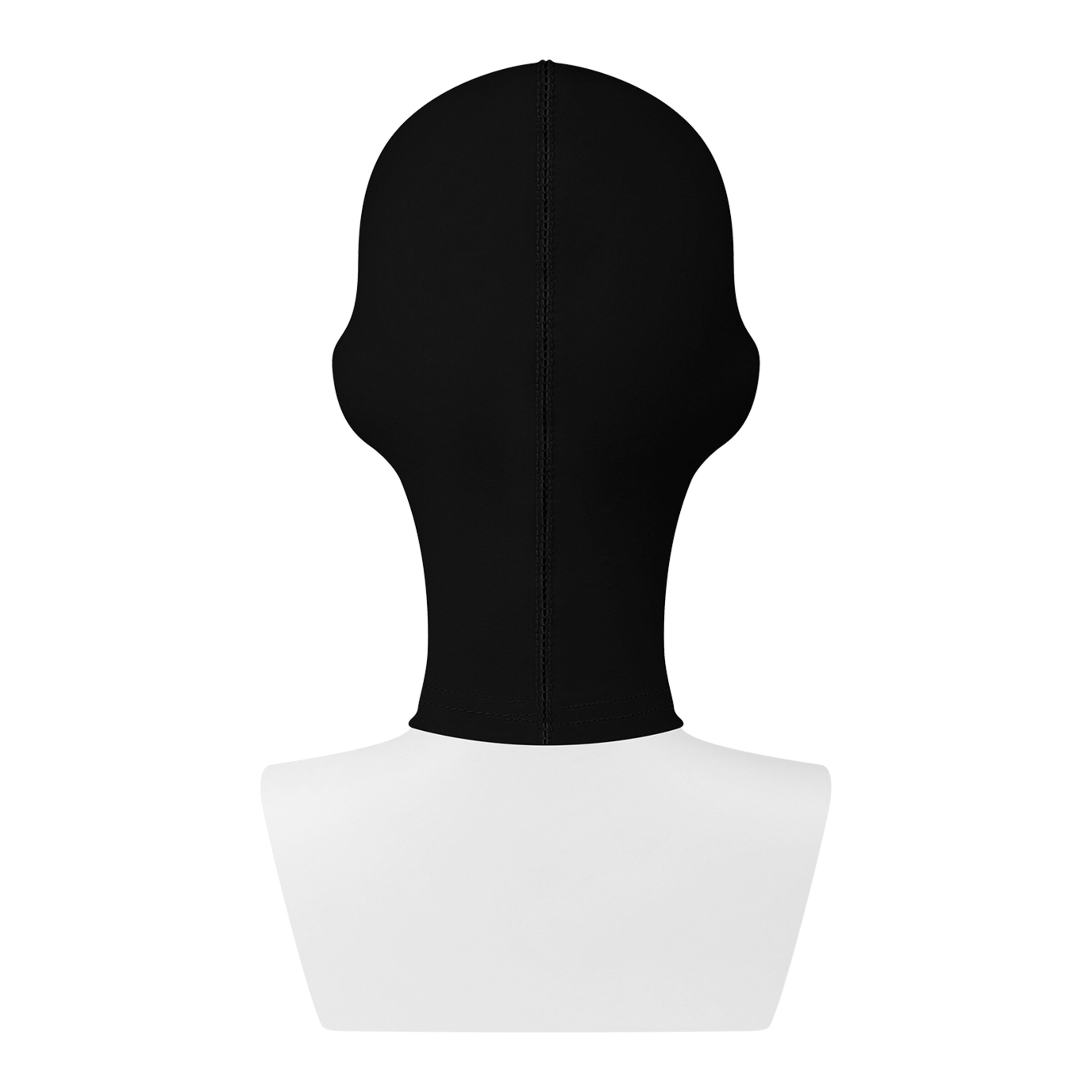 elastische-kopfmaske-mit-mundöffnung-Schwarz-2