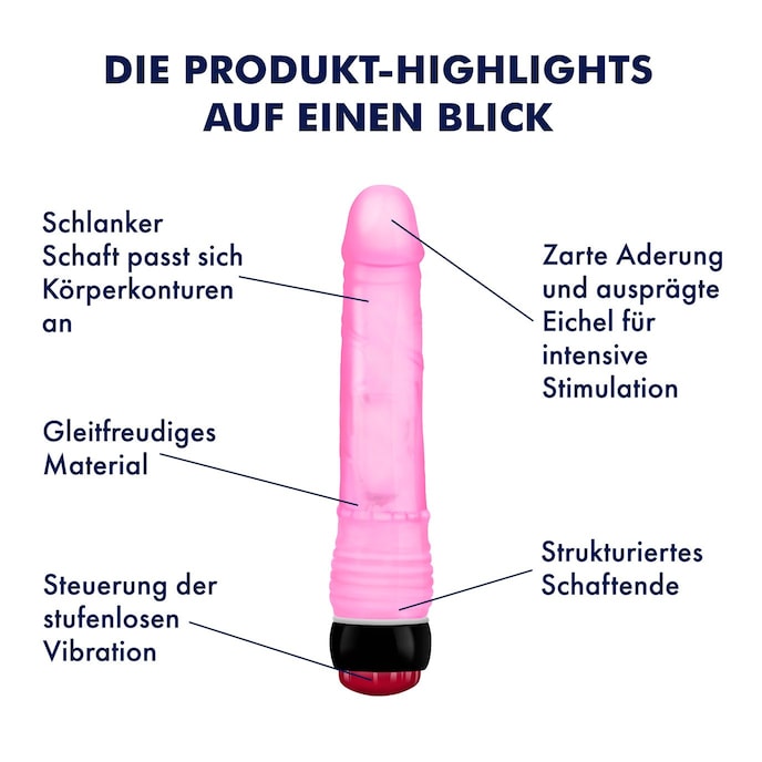 stufenloser-vibrator-mit-aderung-22-cm-Rosa-2