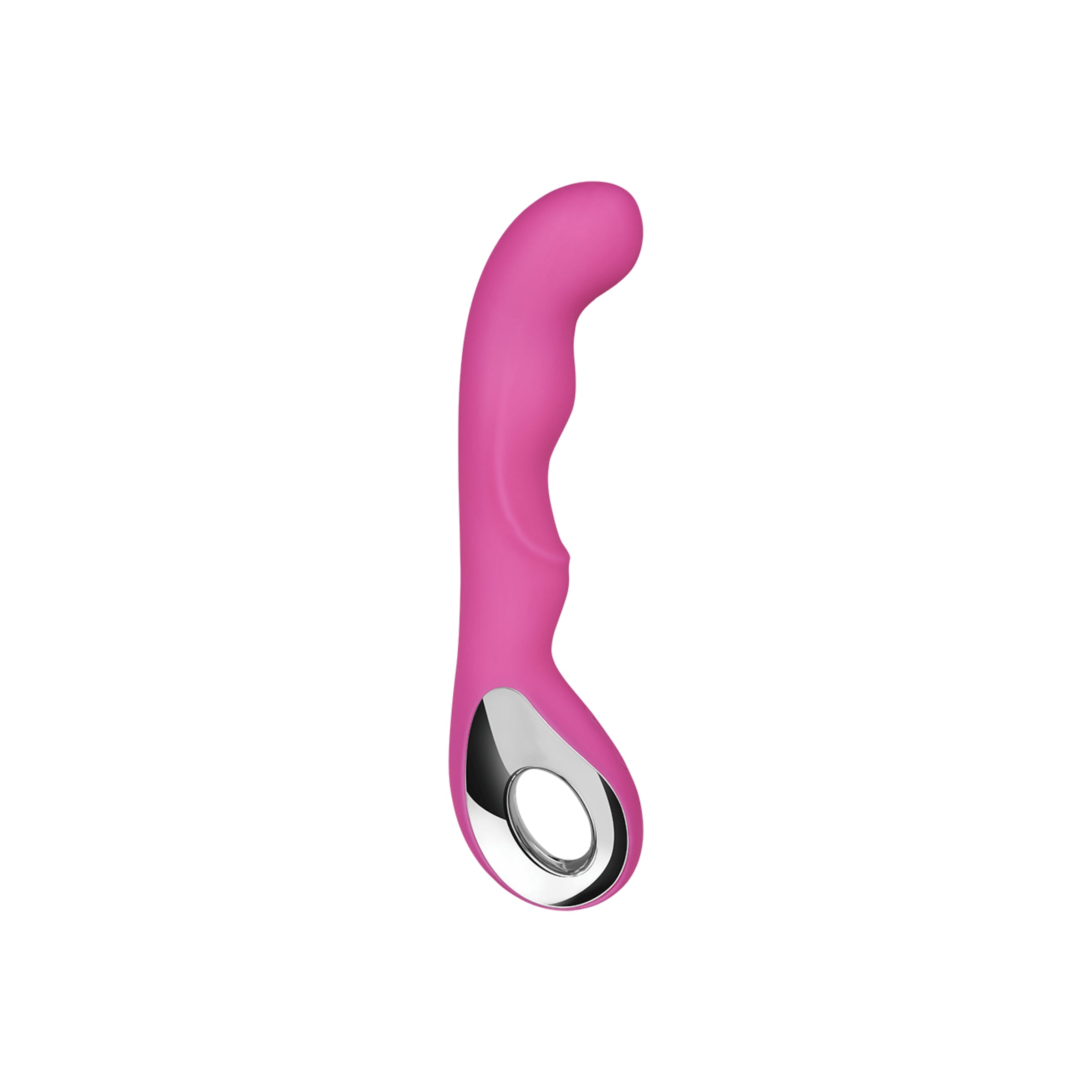 vibromasseur-de-luxe-pour-le-[nbhy]point-g[nbhy]-20-cm-Argent-Rose-2
