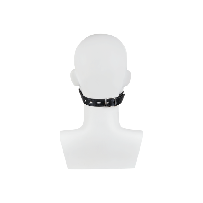 bâillon-boule-avec-pinces-à-tétons-Argent-Noir-Rouge-4