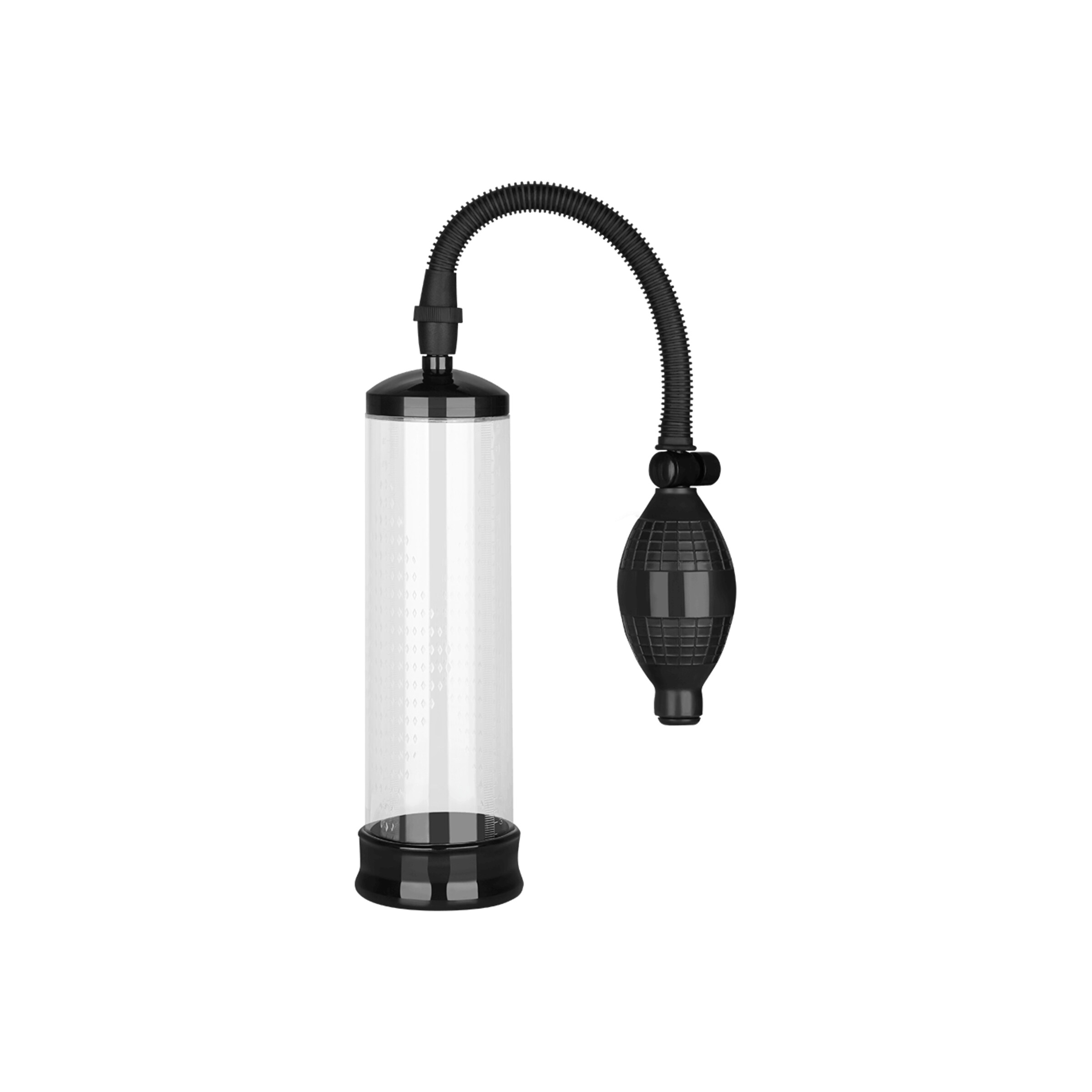 pompe-à-pénis-avec-pompe-manuelle-22-cm-Noir-Transparent-3