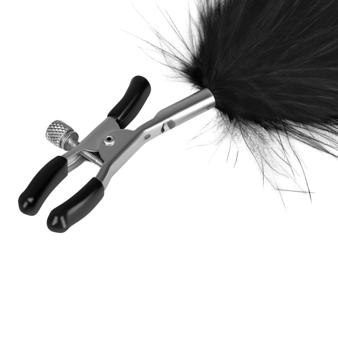 feathered-nipple-clamps-Zwart-2