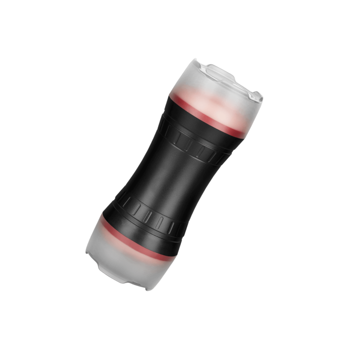 dubbelzijdige-masturbator-22-5-cm-Natuurlijk licht-Zwart-1