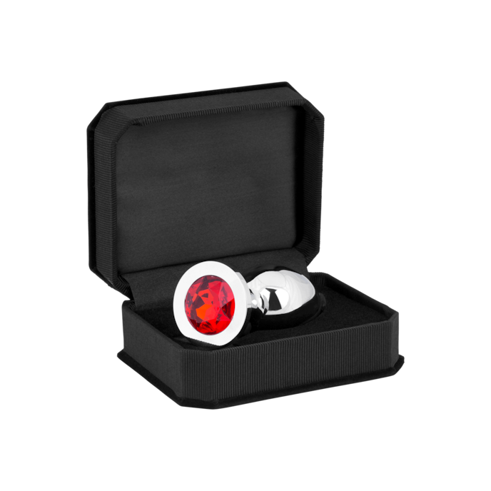 gode-en-acier-inoxydable-avec-cristal-argent-10-cm-Argent-Rouge-3