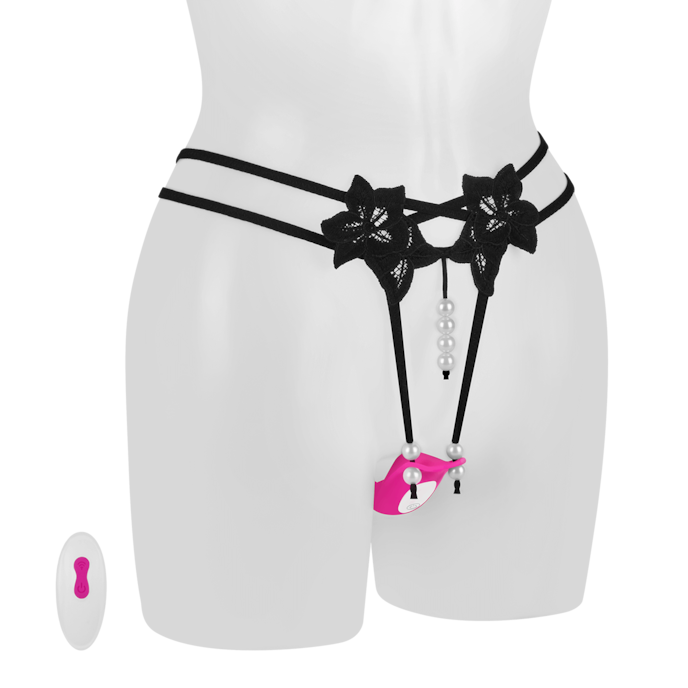 butterfly-slipvibrator-12-cm-Pink-Zwart-1