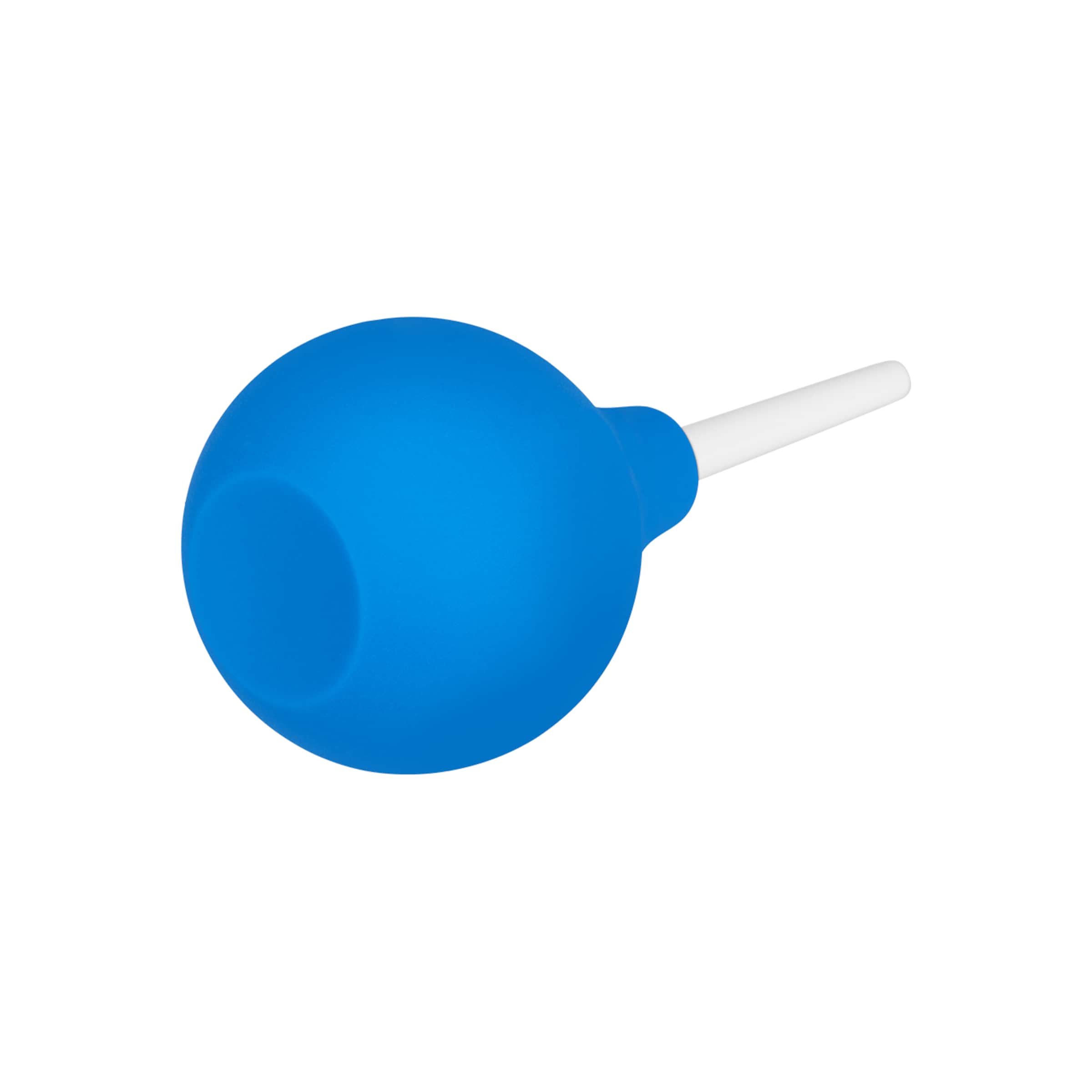 analdusche-mit-pumpball-Blau-Weiß-3