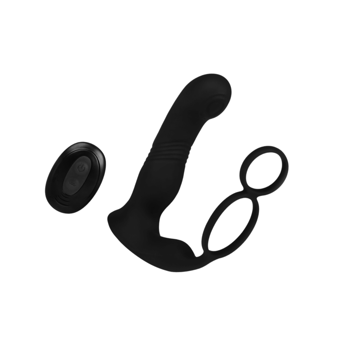 prostaat-vibrator-met-stotende-functie-16-cm-Schwarz-1