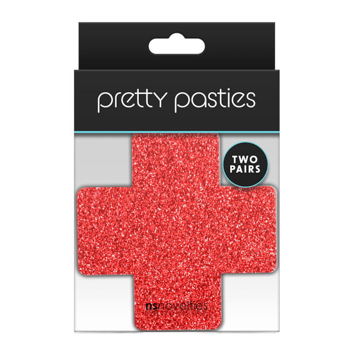 pretty-pasties---glitter-cross-2-paar-Rood-Zilver-2