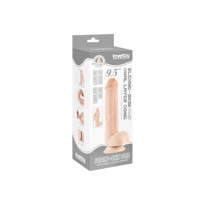 sliding-skin-dildo-24-cm-Naturel clair-4