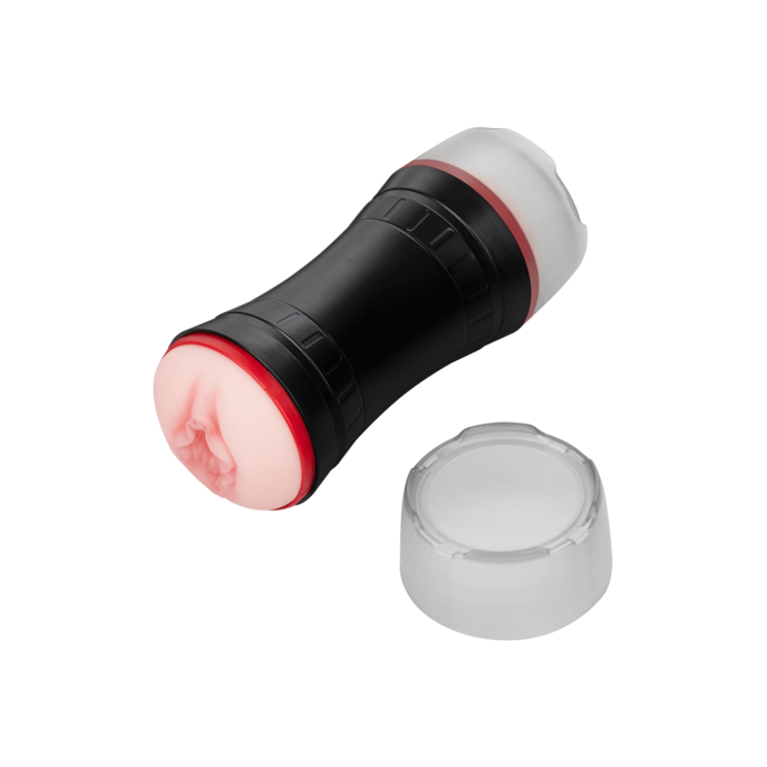 dubbelzijdige-masturbator-22-5-cm-Natuurlijk licht-Zwart-12