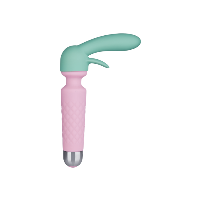oplaadbare-siliconen-massager-19-5-cm-Mint-Roze-4