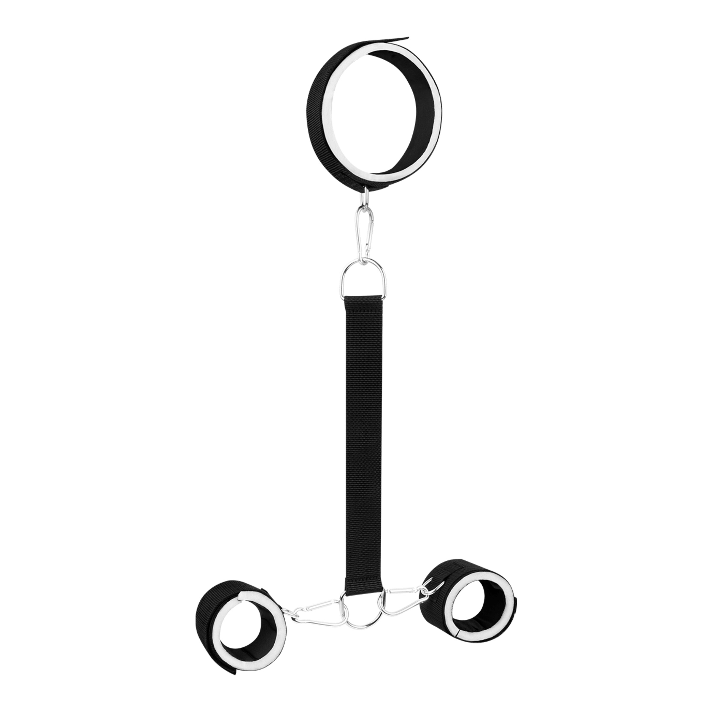 ensemble-de-menottes-7-pièces-Argent-Noir-3