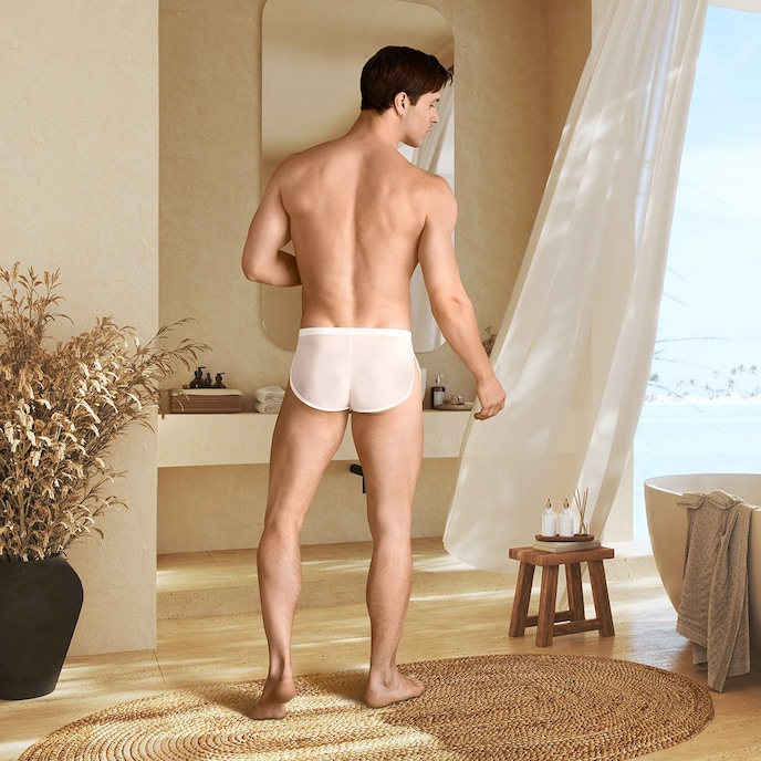 herren-lounge-shorts-mit-offenen-seiten-Weiß-6