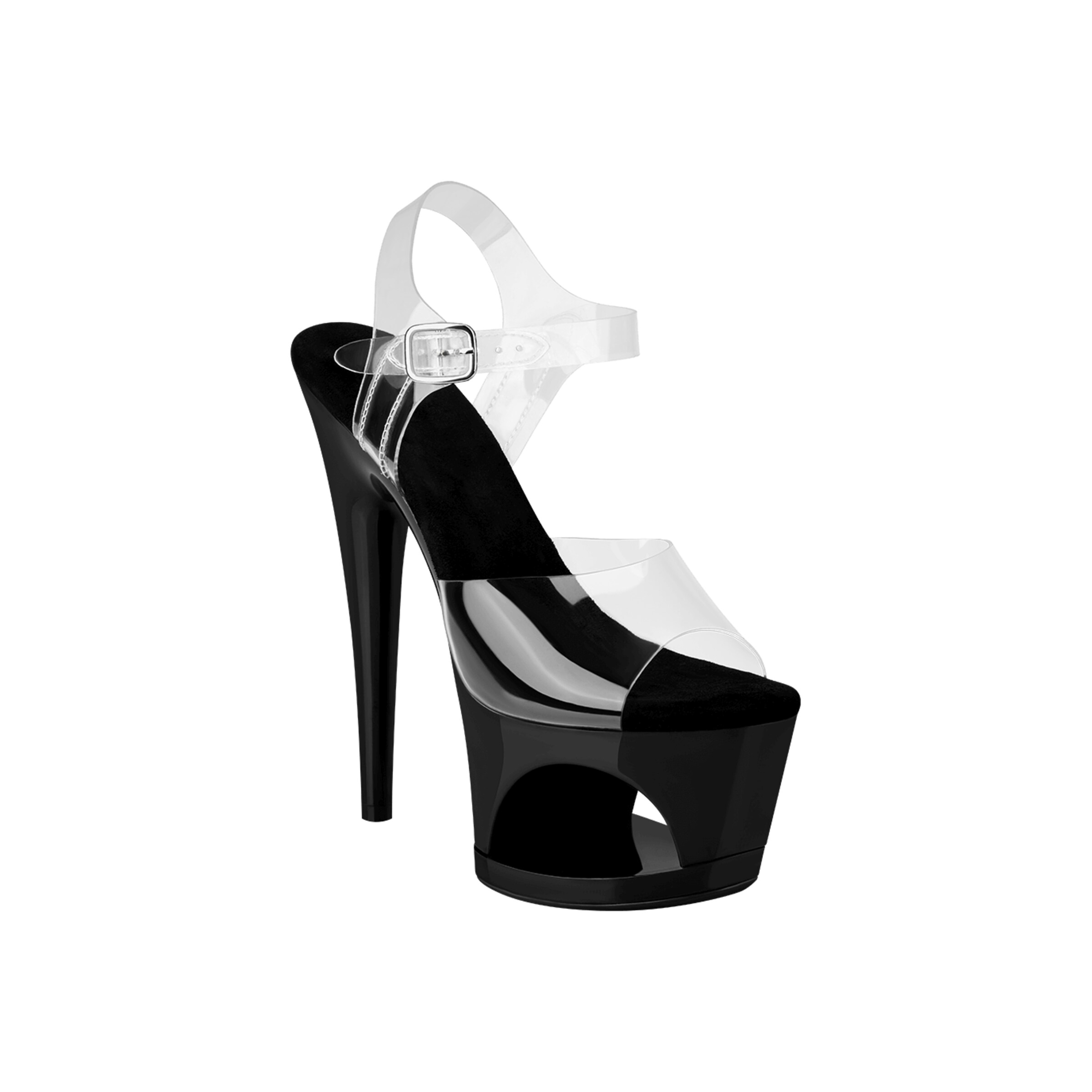 sandales-à-plateau-luxueuses-Noir-Transparent-4