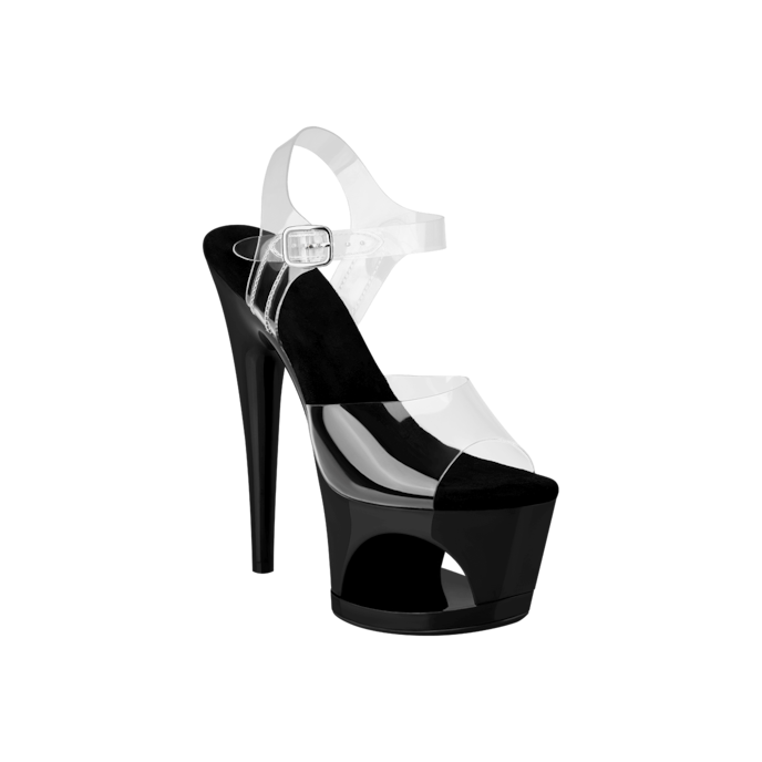 luxueuze-platformsandalen-Transparant-Zwart-4