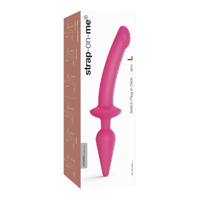 2-in-1-dildo-&-buttplug---maat-l-29-cm-Wit-2
