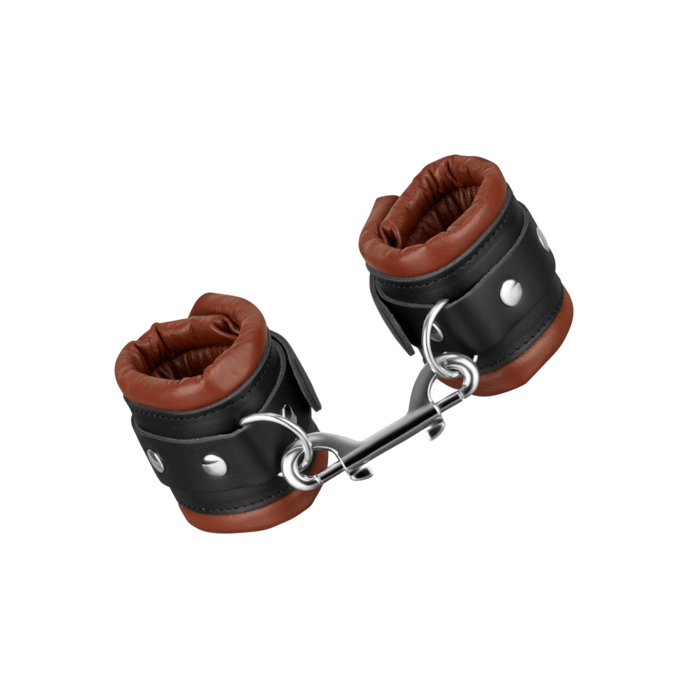 gewatteerde-handboeien-Bruin-Zwart-1