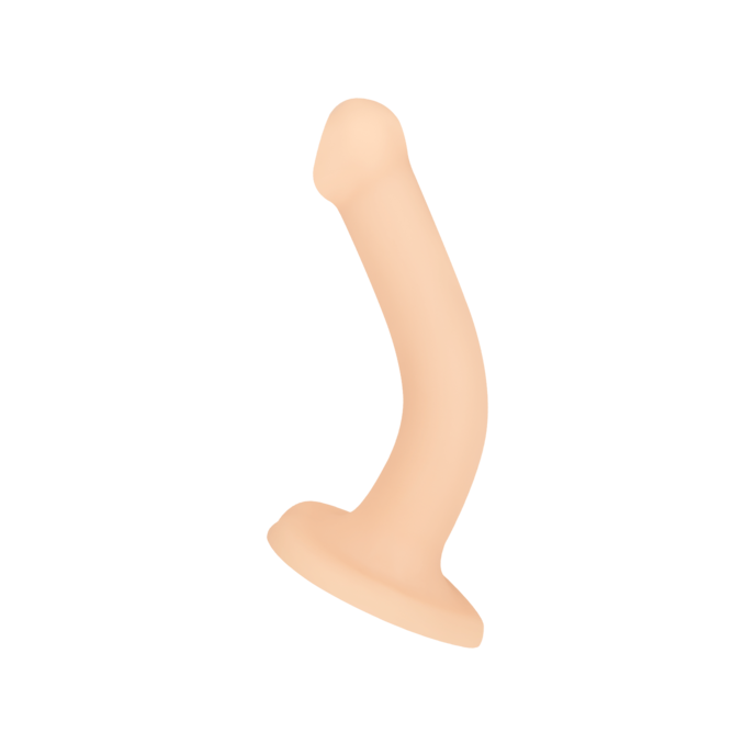 silicone-bendable-dildo---size-s-17-cm-Beige-1