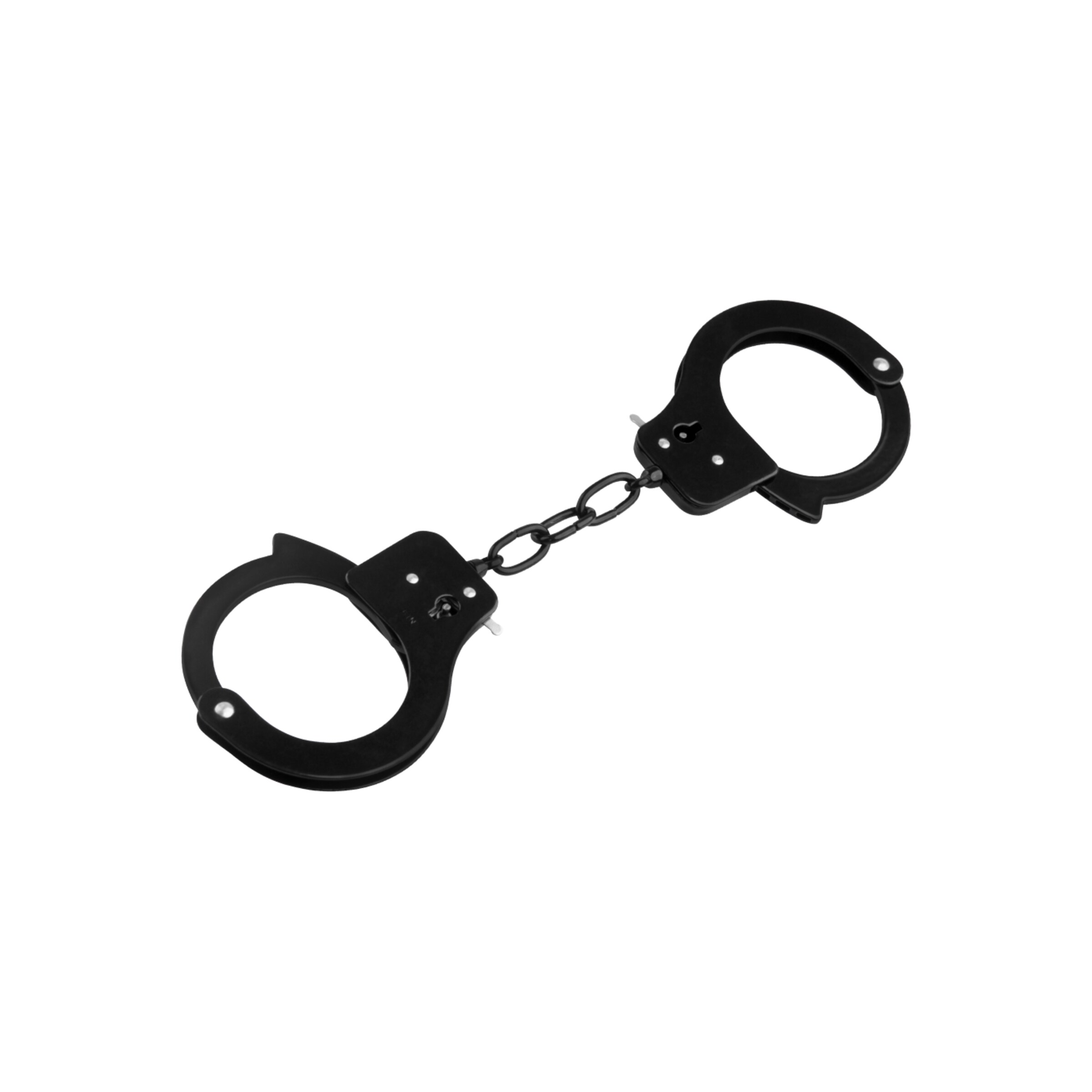 metal-cuffs-Zilver-Zwart-2